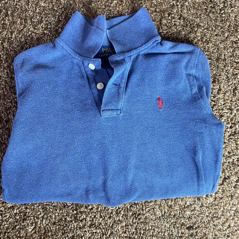 Boys Long sleeved shirt polo size 6